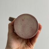 Large speckled stoneware pitcher