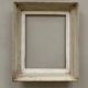 Old frame patinated 46x38 cm