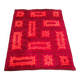Large Vintage 1970s Pure Virgin Wool Rug