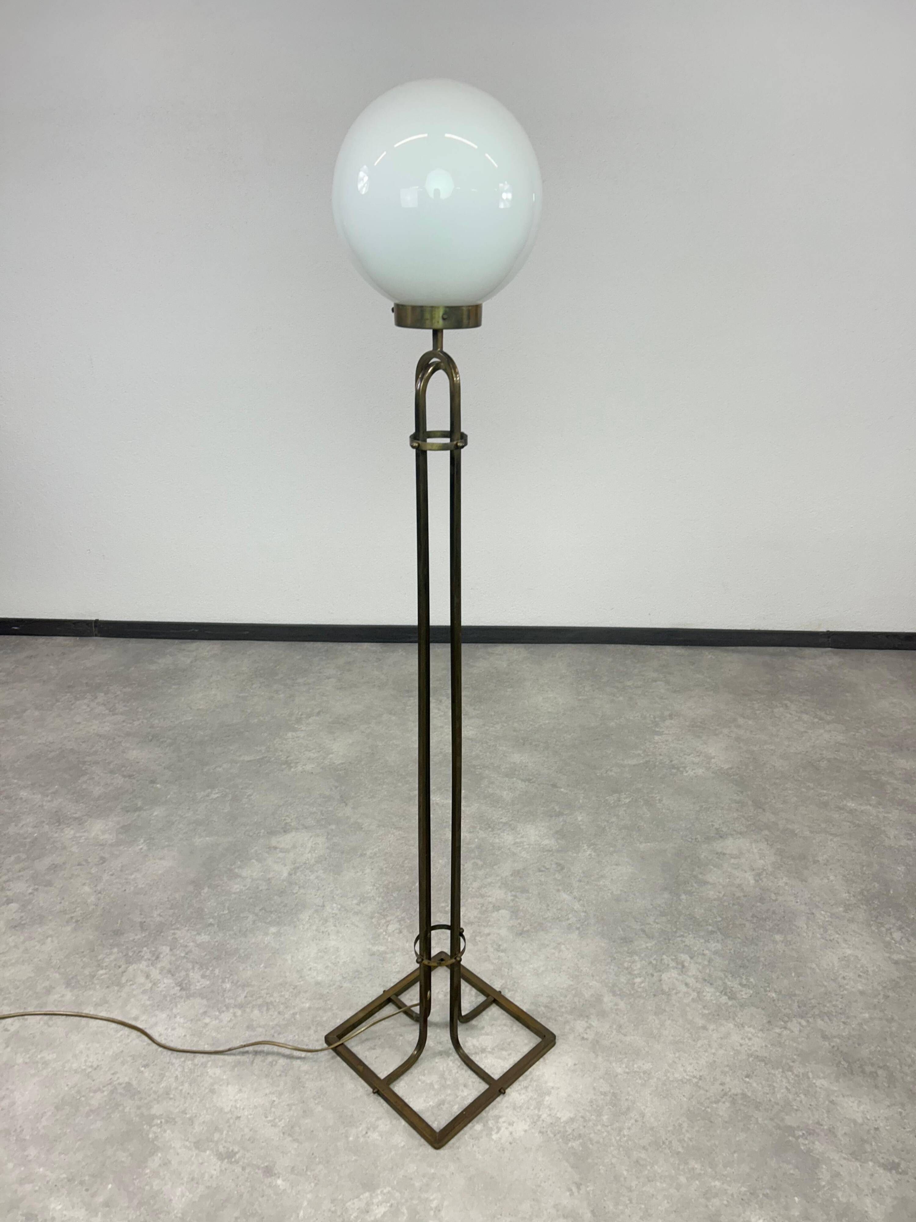 Pair of Art Nouveau floor lamps by Adolf Loos
