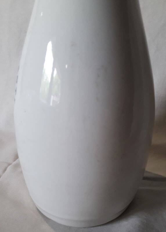 Advertising milk bottle