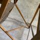 Vintage wooden painter's stepladder 6 folding steps
