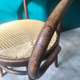 Mundus chair in curved wood