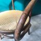 Fauteuil Mundus en bois courbé