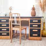 Vintage drawer desk redesigned
