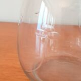 Vintage etched glass carafe