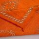 Orange Vintage Moroccan Rug 162 x 232 cm - Berber Wool Rug - Handmade Rug