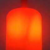 Hanging lamp bulb by bob design orange