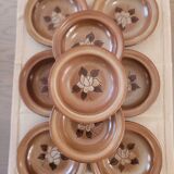 niderviller stoneware soup plates