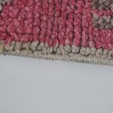 Vintage Turkish rug from Oushak, hand-woven 96x318 cm