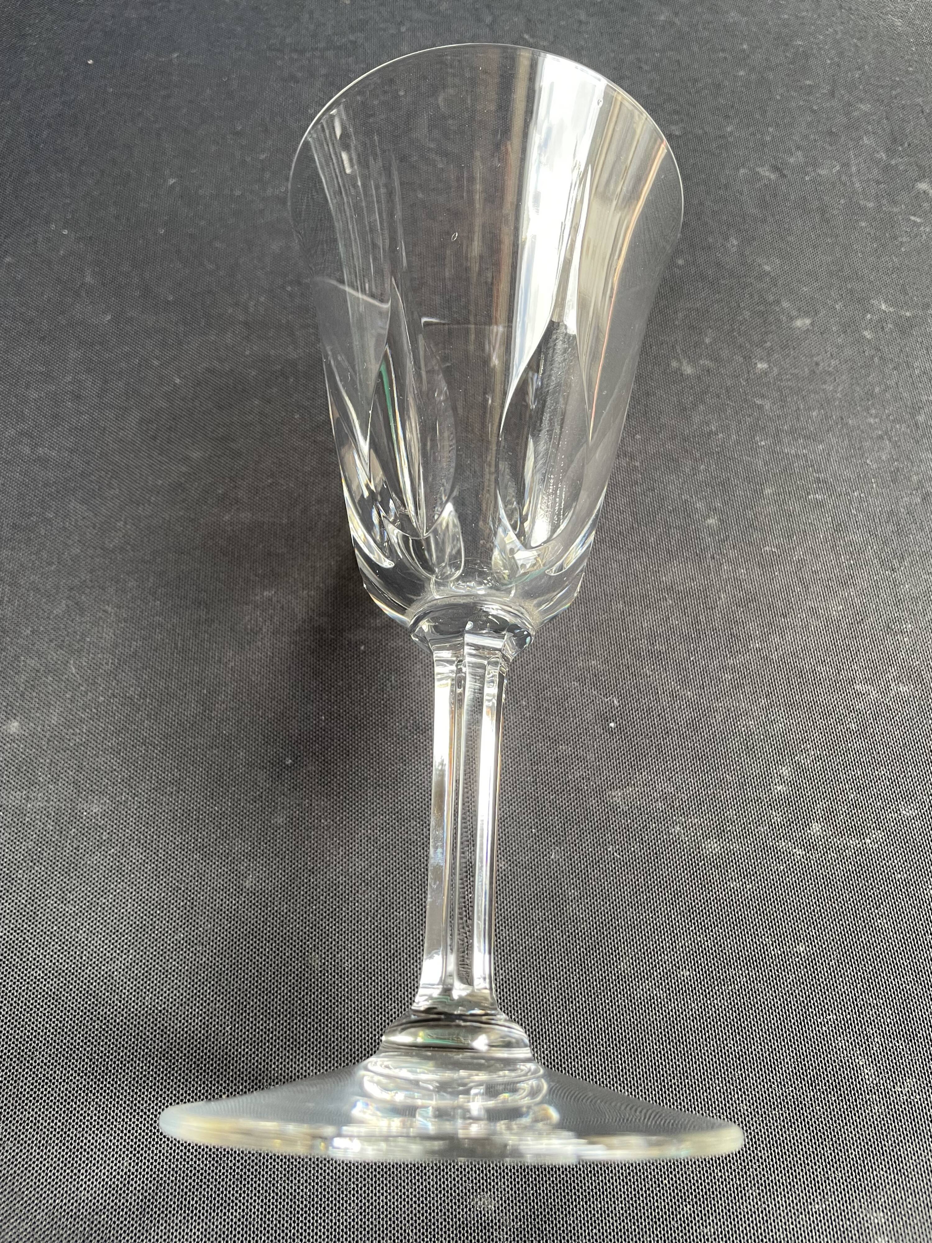 4 verres à vin Saint Louis service Cerdagne