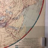 Map of the world map old northern hemisphere of airlines
