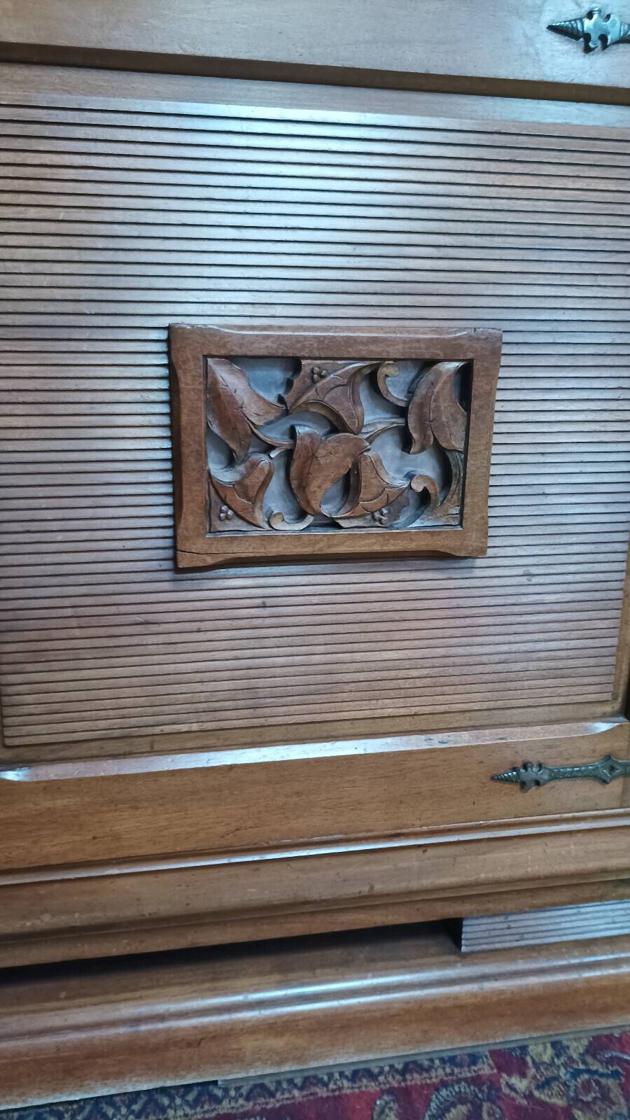Art Deco sideboard in walnut