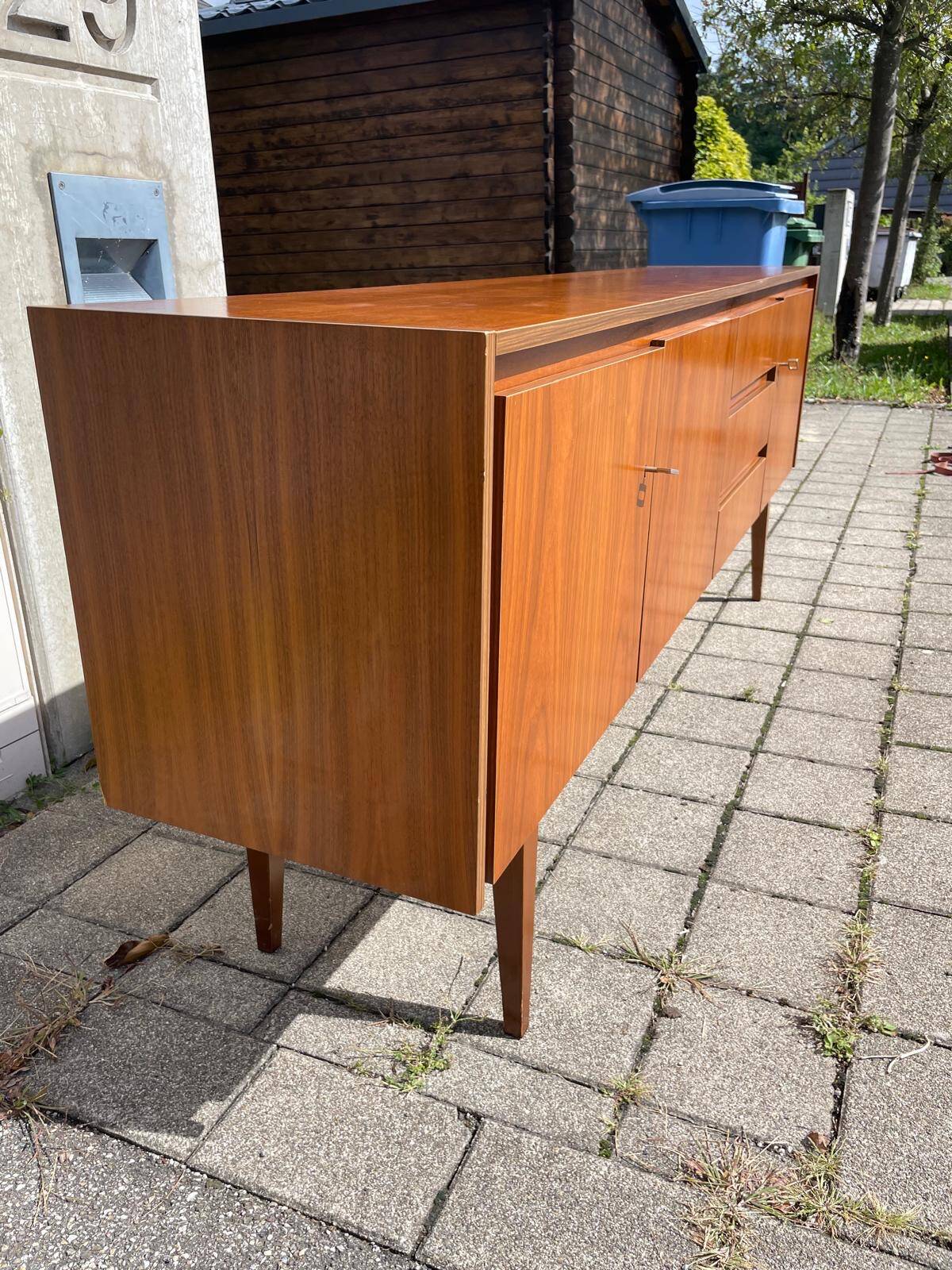 Vintage TV/hi-fi cabinet sideboard