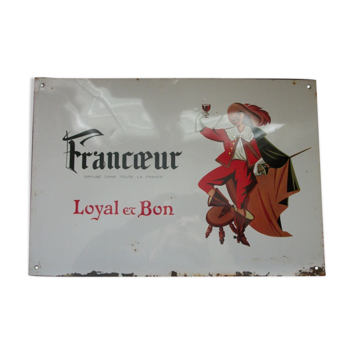 Plate ''Vin Francoeur''