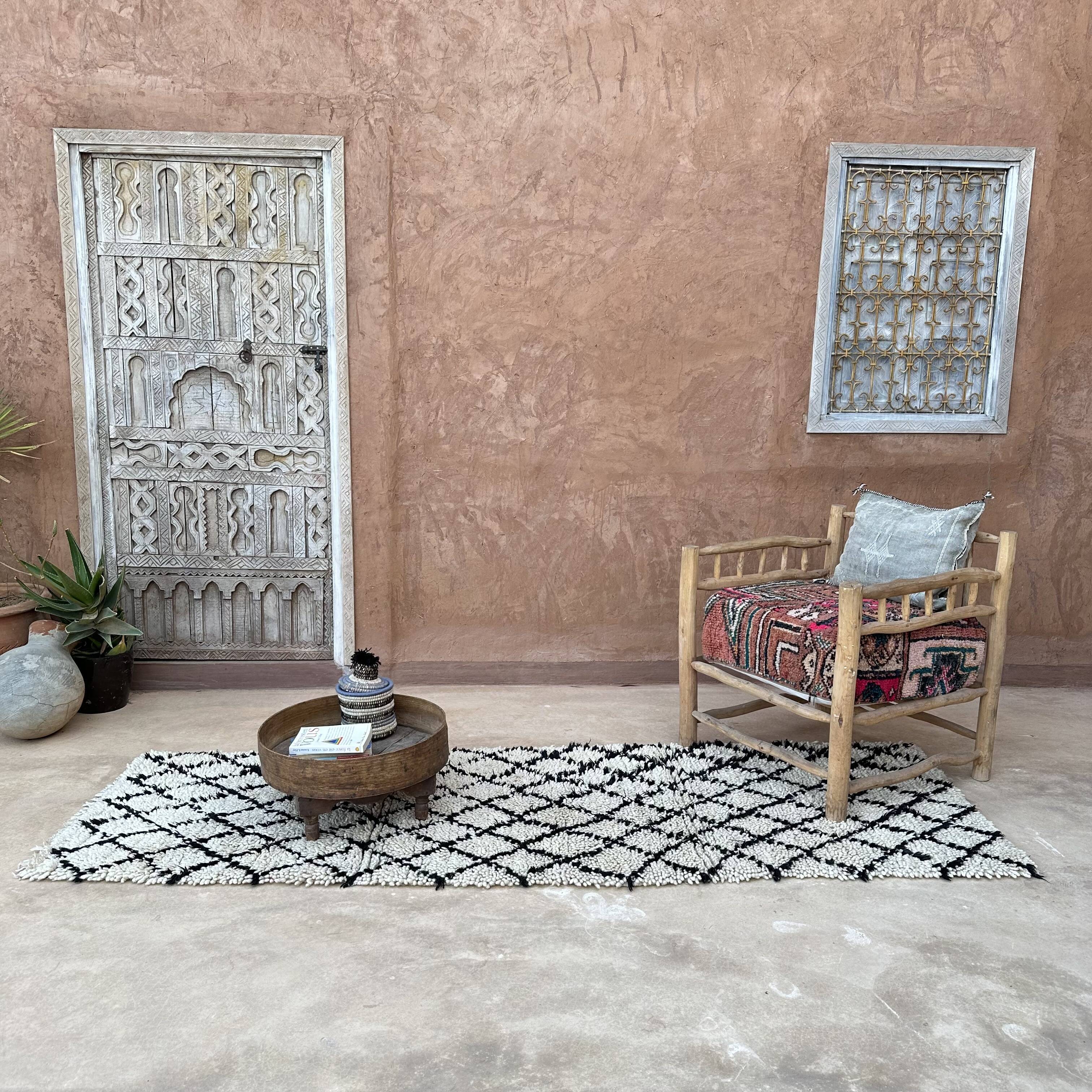 Moroccan carpet 85x262cm