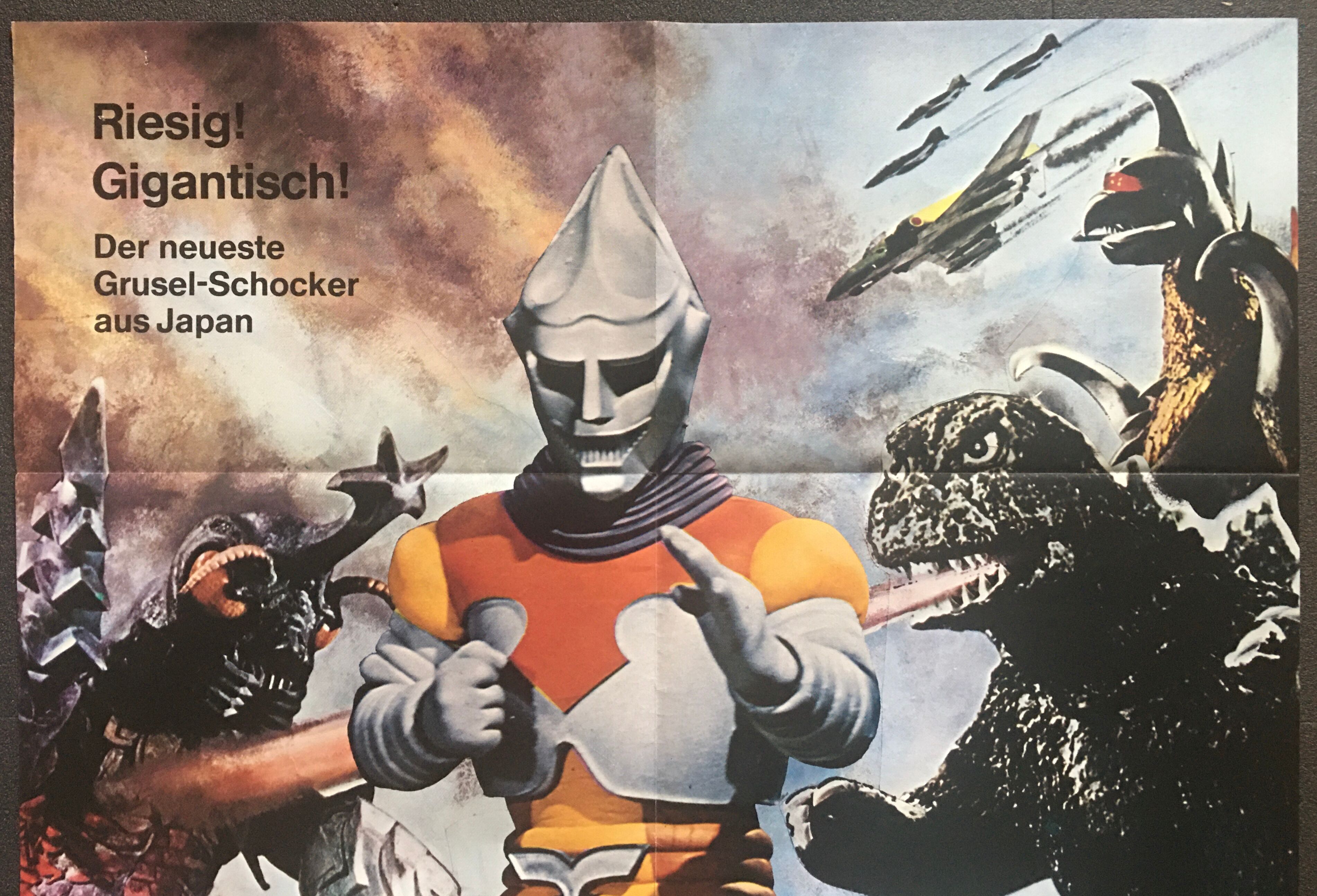 Godzilla vs. Megalon - 1973 - original German poster