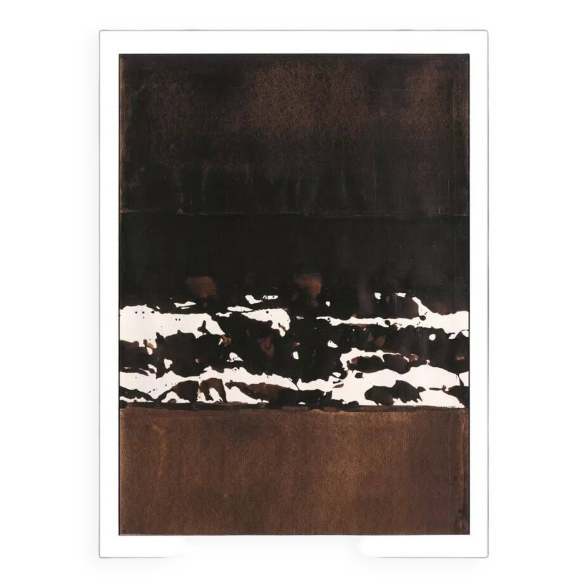 Affiche Soulages reproduction