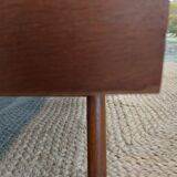 commode pieds compas, osier, vintage