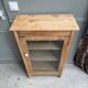 Vintage glass-fronted jam cupboard (renovated)
