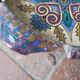 Quimper faience plate, P FOUILLEN