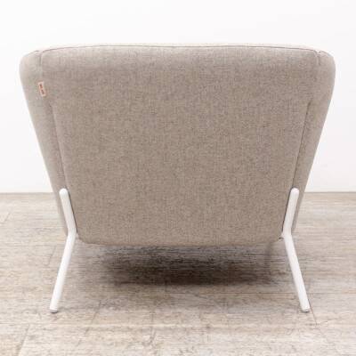 Milani Nuvola armchair + footstool