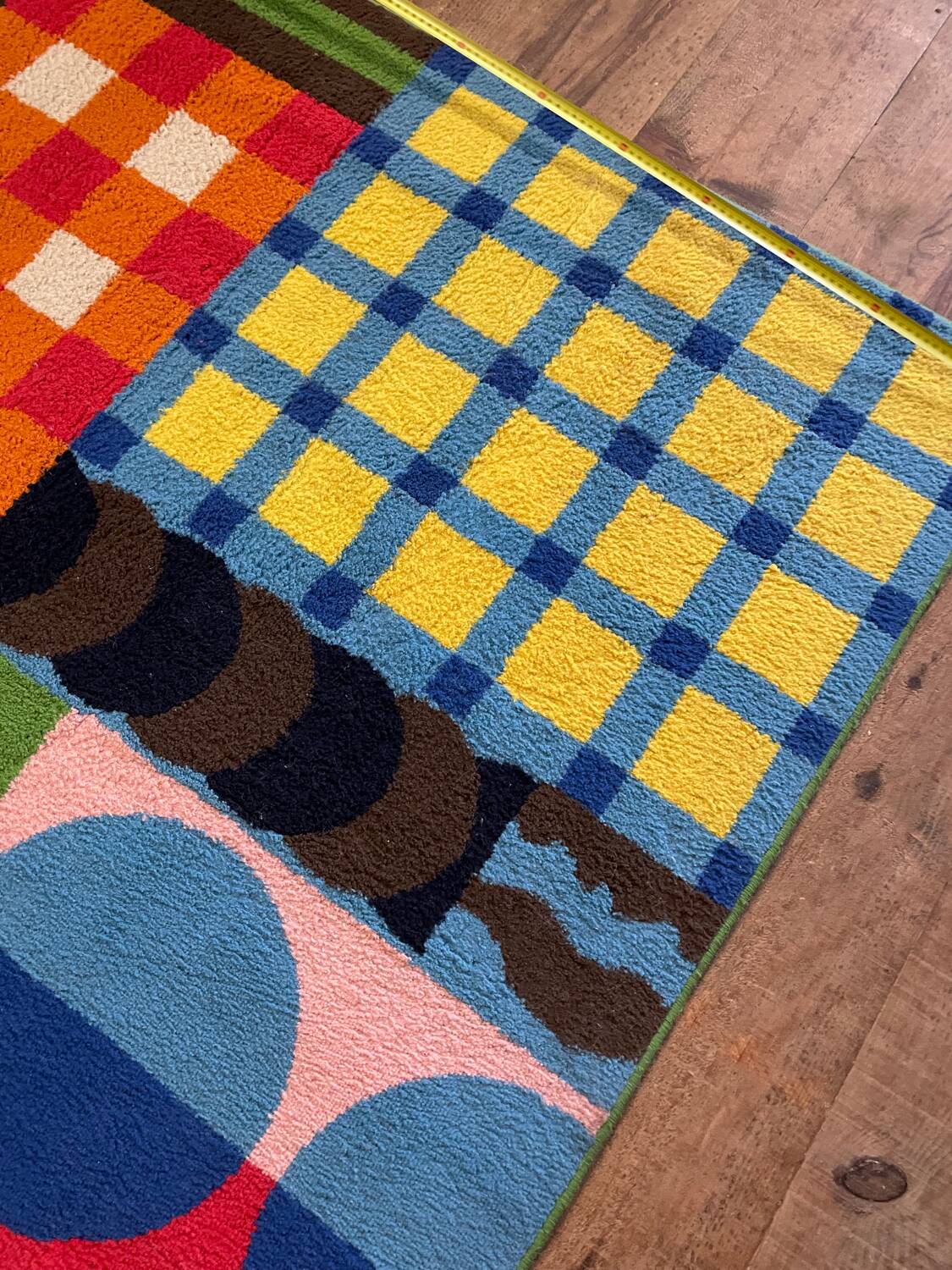 Modernist wool rug