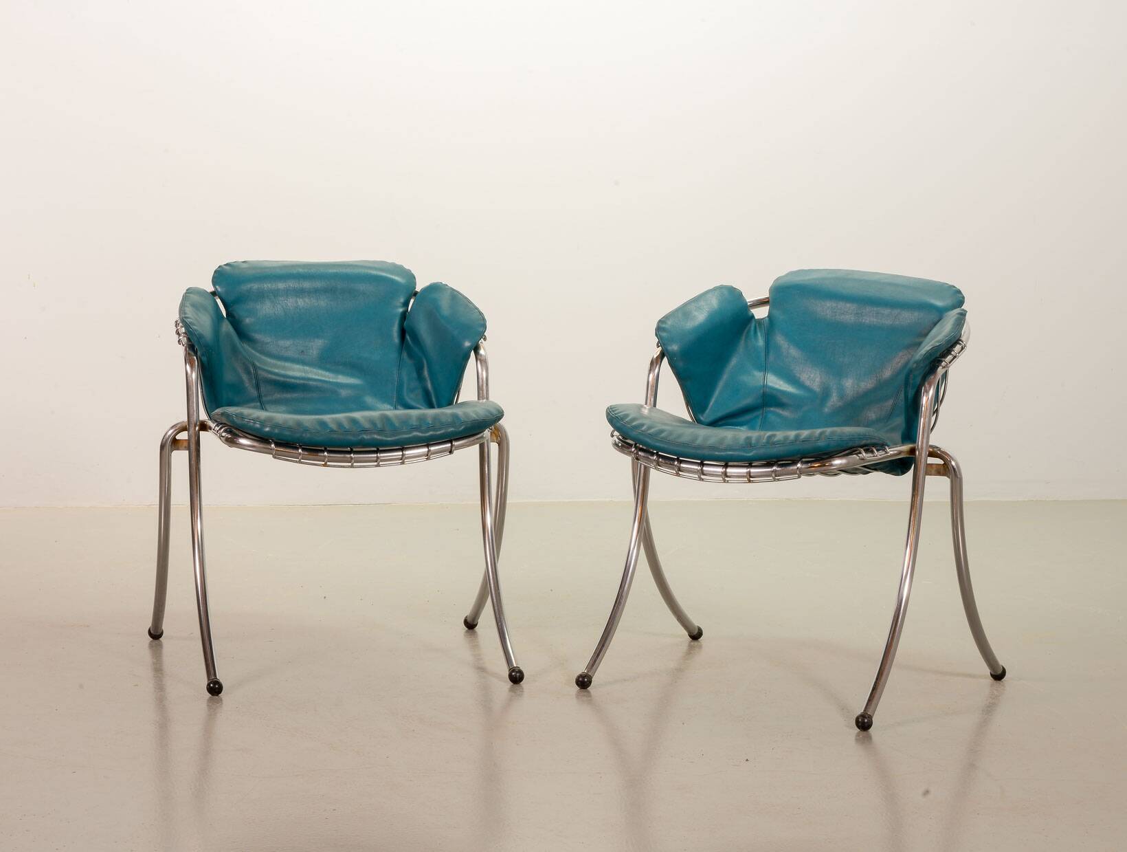 Gastone Rinaldi Italian Design Dining Chairs Model Lynn for Rima, Italy, 19