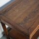 Antique oak 19th century French rustic console / drapers or side table