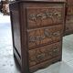 Louis XIV commode in oak – Sculpted decoration and bronze fittings – 18th century