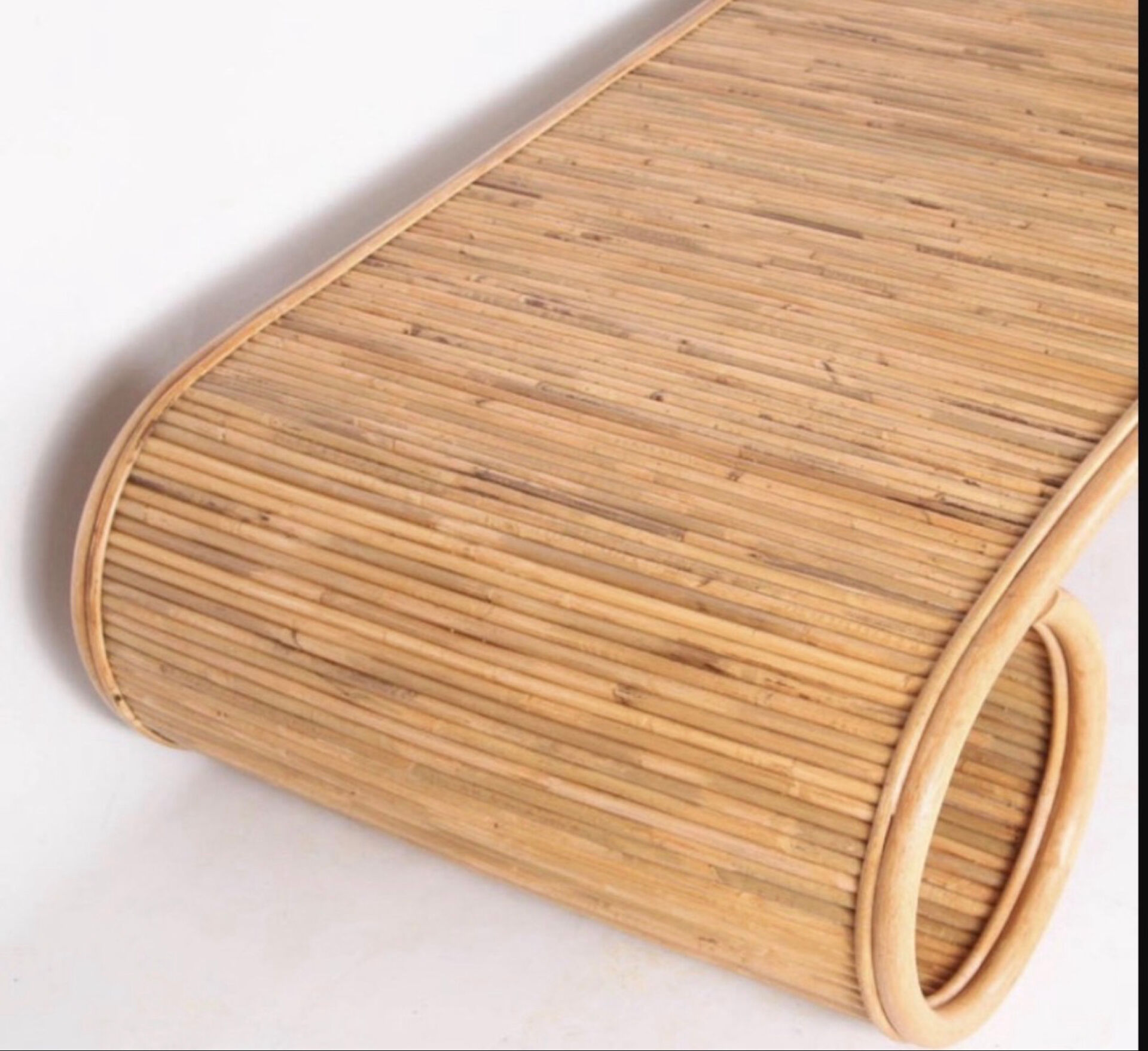 Rattan coffee table