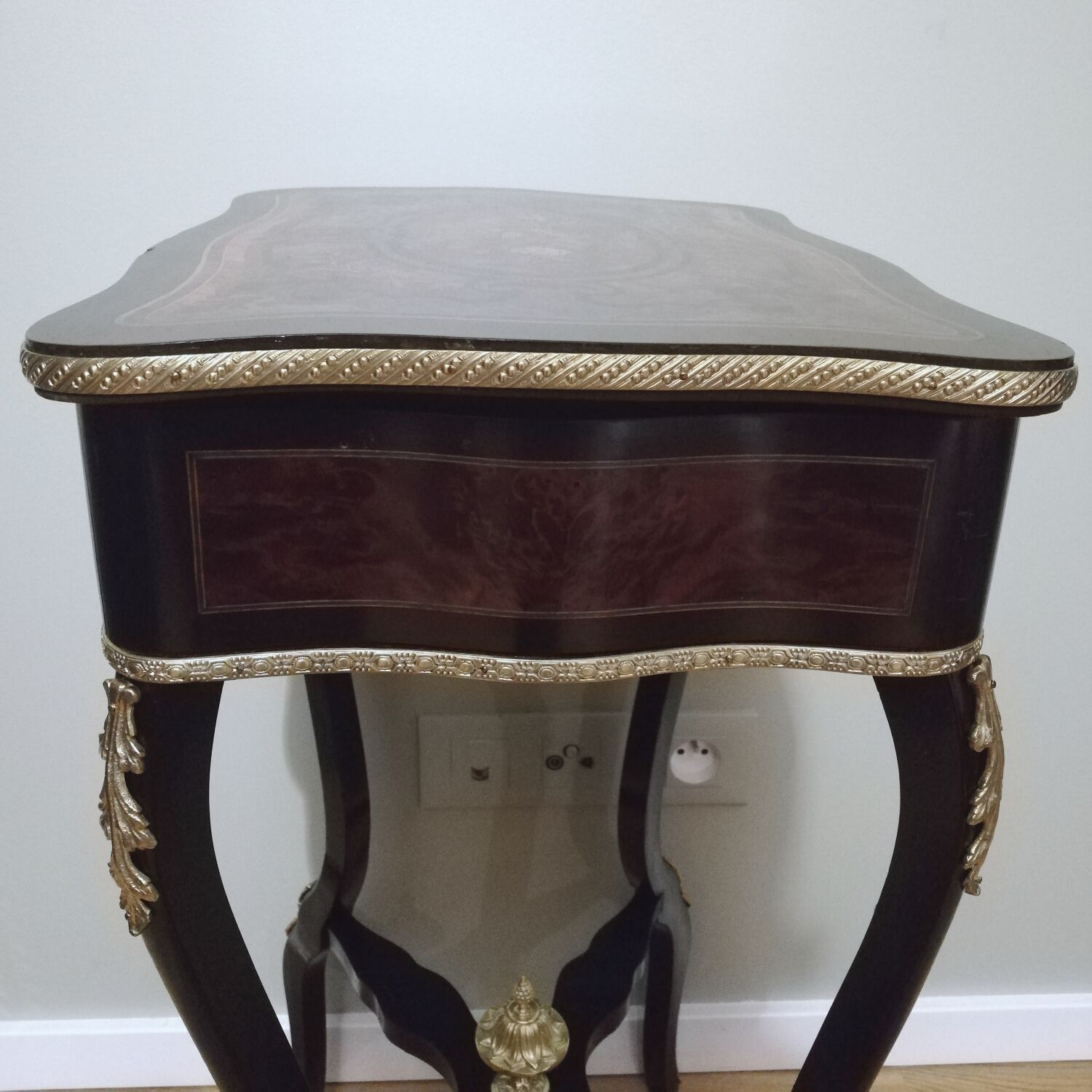 Dressing table in marquetry style Napoleon III