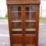 Solid cherry bookcase