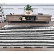 1970s Handwoven Vintage Turkish Wool Flatweave Kilim Rug 160x250