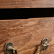 Antique teak storage cabinet with 40 drawers