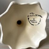 Quimper HB-Henriot earthenware candlestick