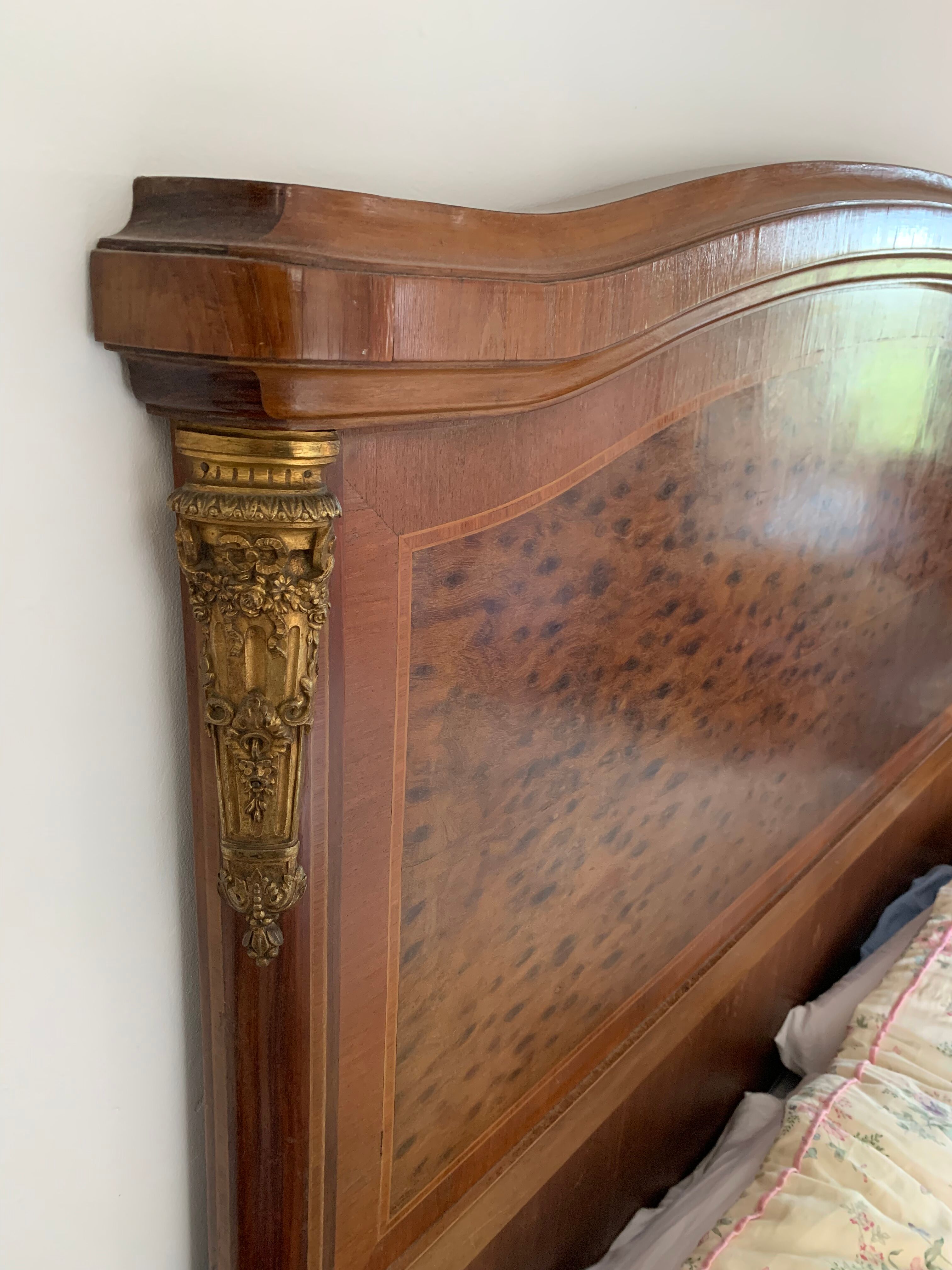 Louis XVI style double bed