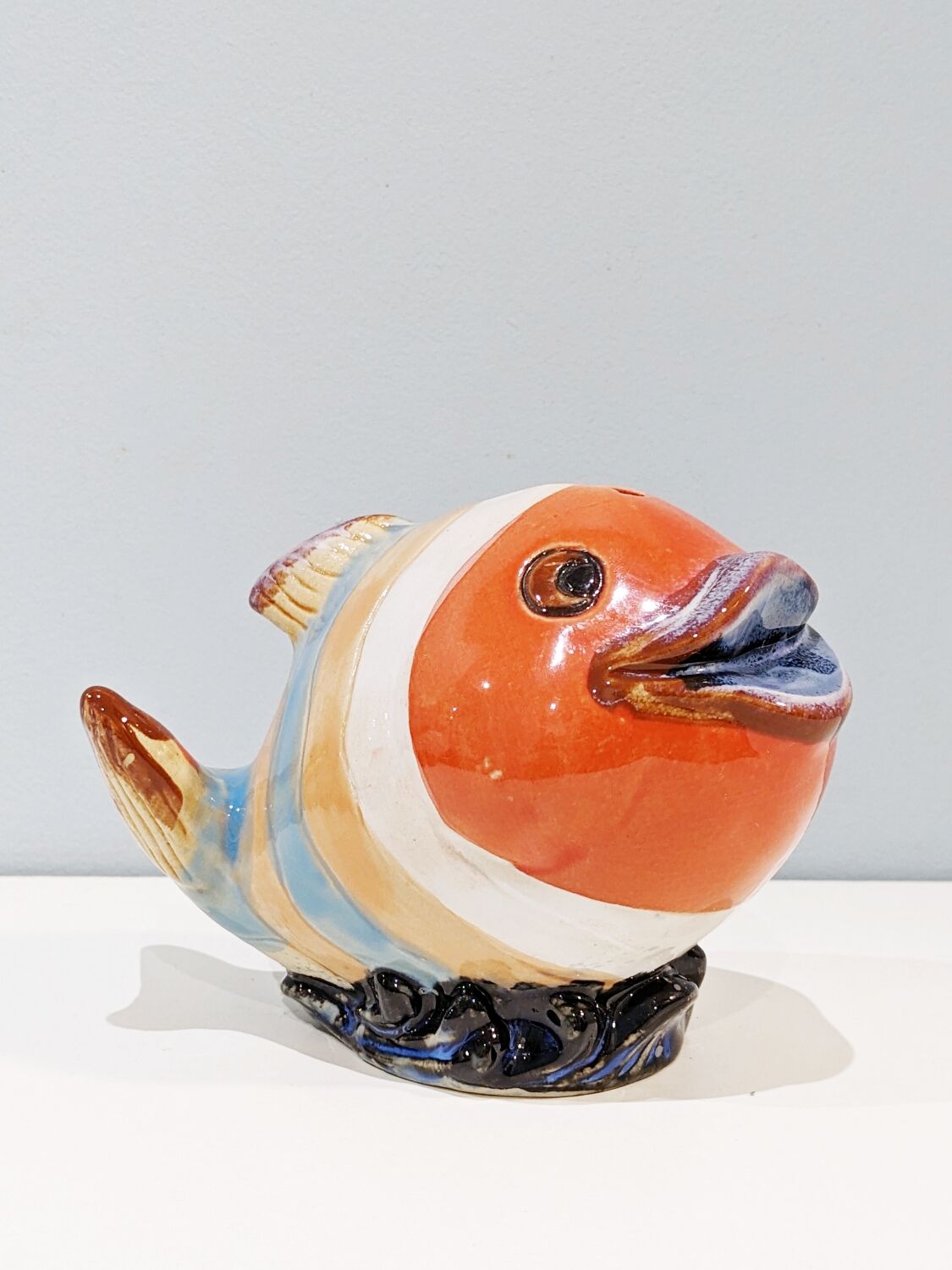 Vintage piggy bank '70 ceramic. In perfect condition.