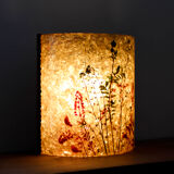 Accolay resin and copper wall lamp