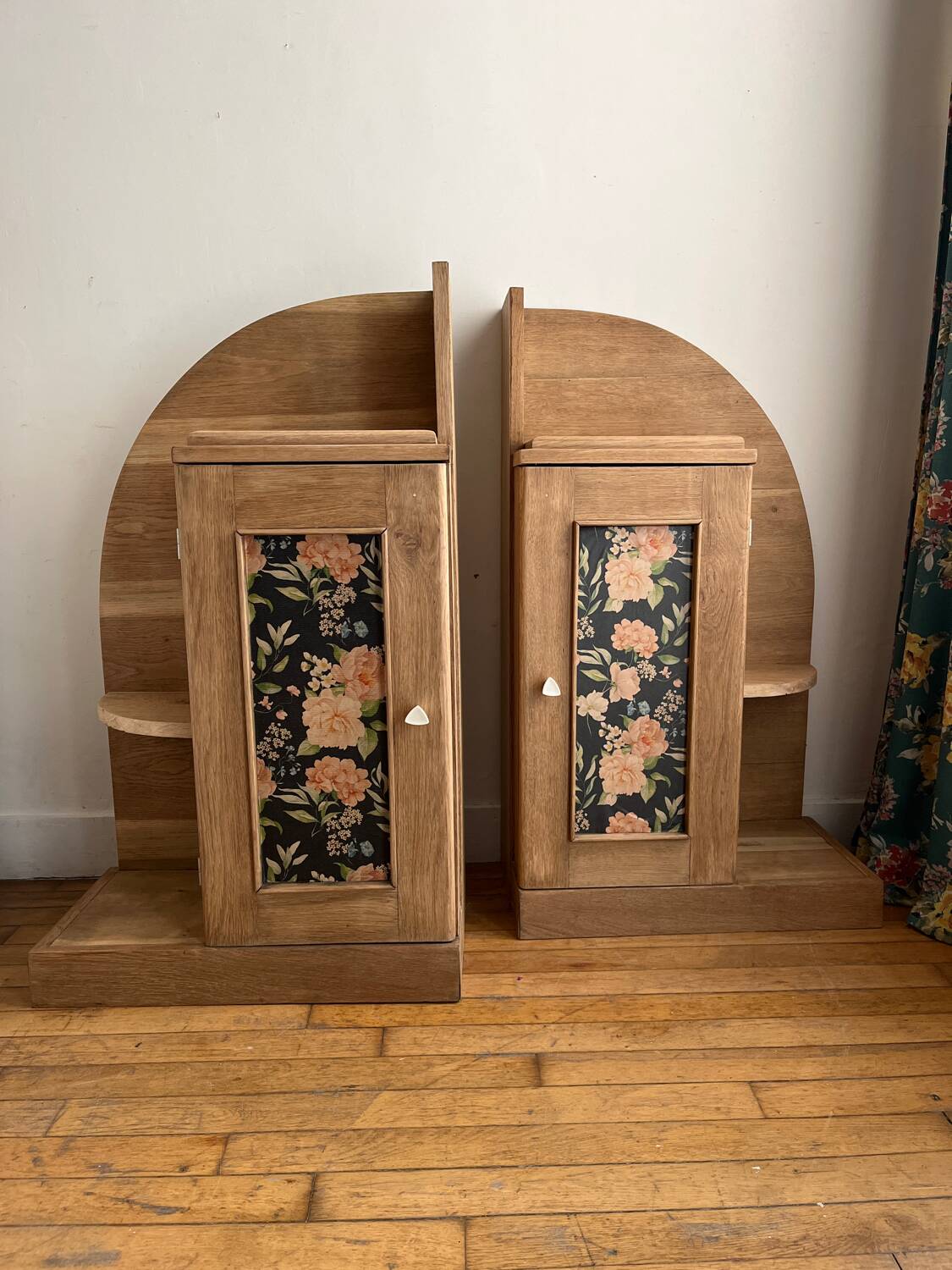Pair of Art Deco bedside tables