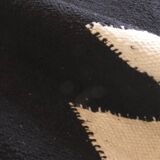 Black Kilim Rug - 303 x 203 cm