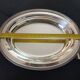 Christofle Malmaison oval serving platter silver-plated metal