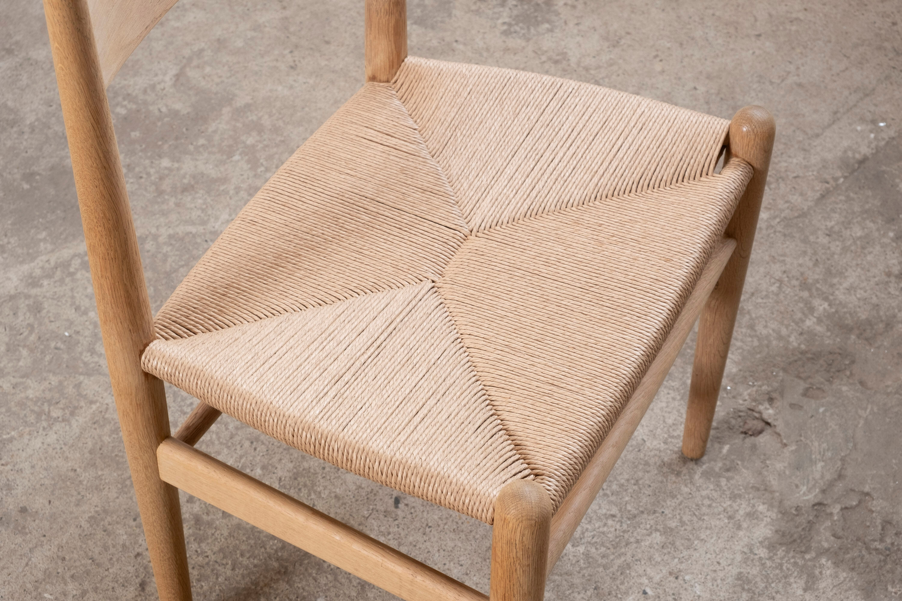 4 chaises CH36 d'Hans J. Wegner par Carl Hansen & Son