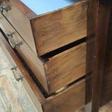 English Napoleon III psyche commode – mahogany – Elegant and functional