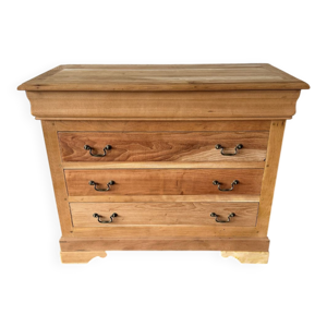 Commode aérogommée - merisier