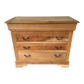 Commode aérogommée en merisier