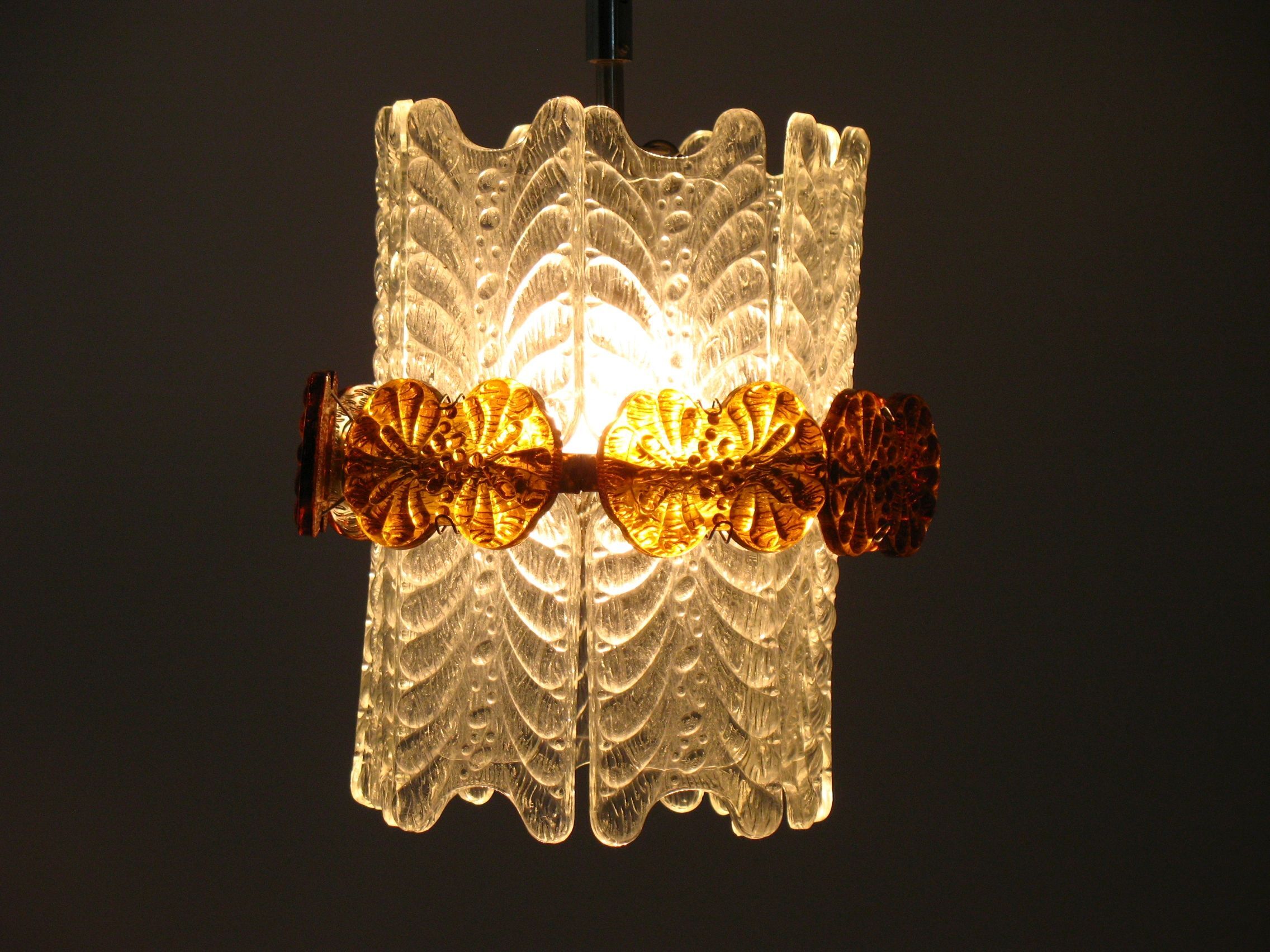 Glass ceiling lamp 70