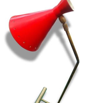 Lampe de bureau à contrepoids dans le style des créations italiennes des années 50