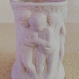 Pot decorated with cherubs