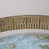 Globe in relief 70s